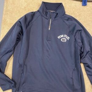 PSU 1/4 zip pull over size M